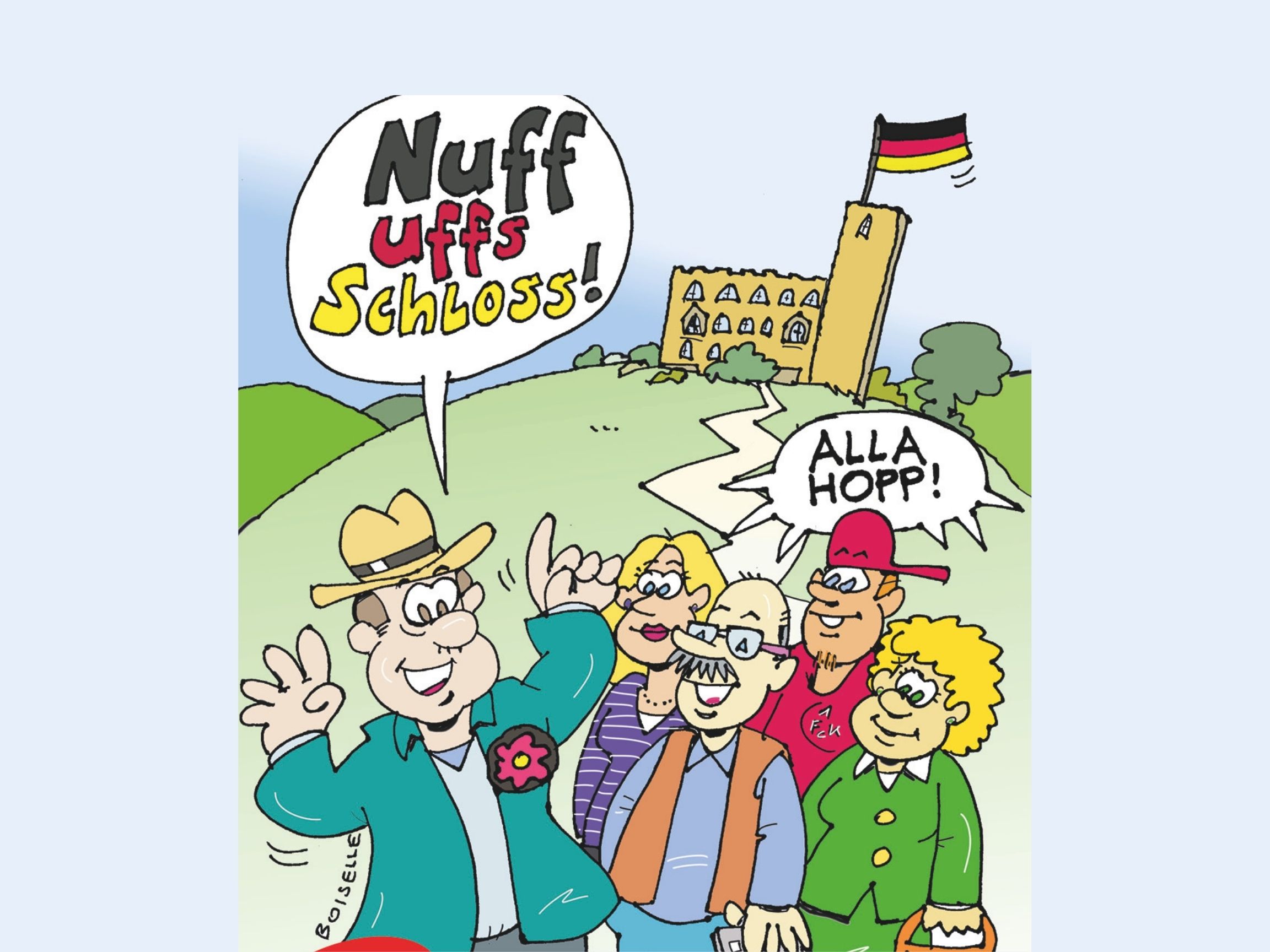 Tag des offenen Denkmals: Geöffneter Turm, Live-Zeichnen mit Boiselle & Führungen auf Pfälzisch
