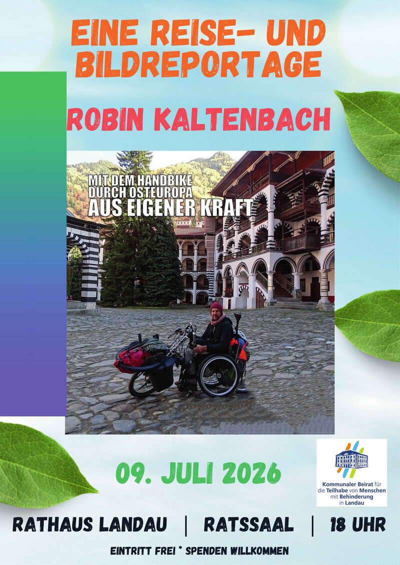 Bild- und Reisereportage »Aus eigener Kraft - mit dem Handbike durch Osteuropa«