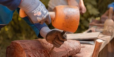 Drei-Tages-Kurs in Steinbildhauerei