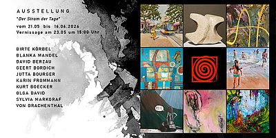 Gruppenausstellung „Der Strom der Tage“