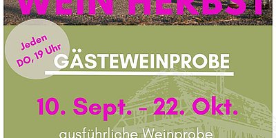 WEIN HERBST - Gästeweinprobe im Weingut Doll
