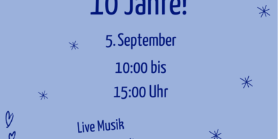 Weltherz wird 10 Jahre!